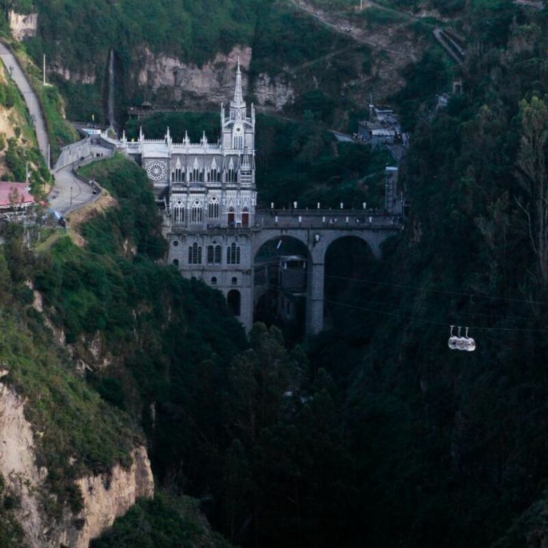 Colombia - Las Lajas basiliek
