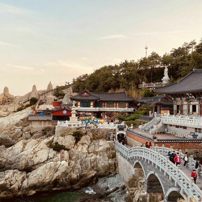 Zuid-Korea - Busan - Haedong Yonggungsa Temple