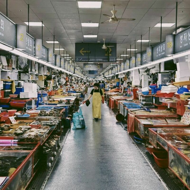 Zuid-Korea - Busan - Jagalchi Market