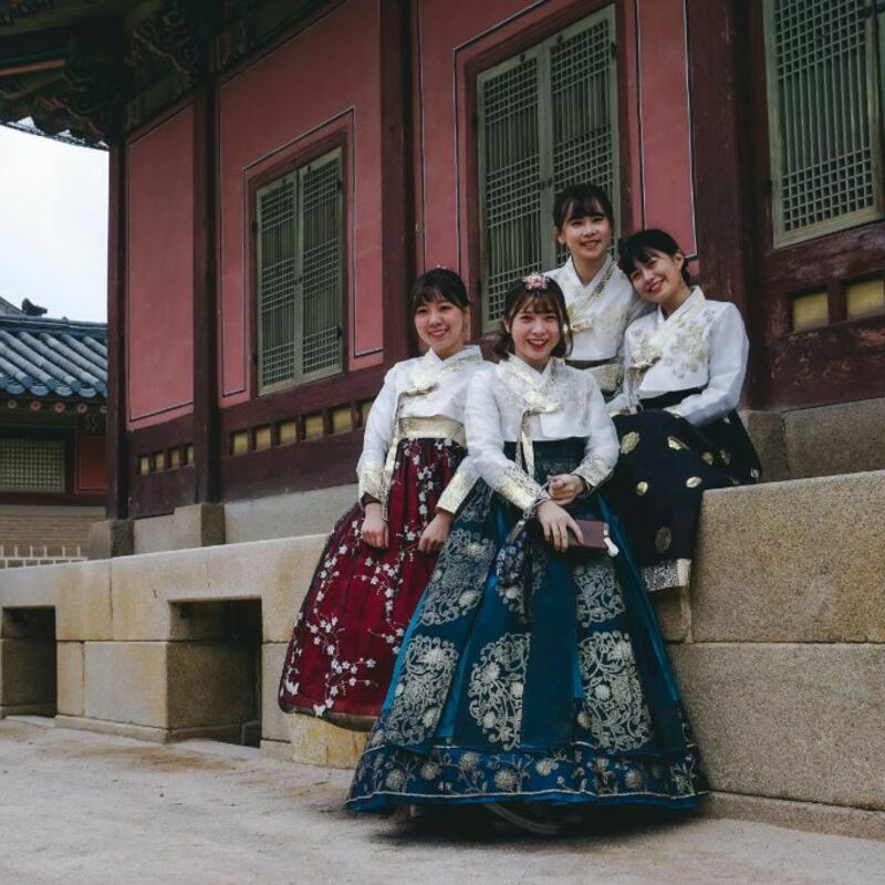 Zuid-Korea - Hanok Traditional Dress