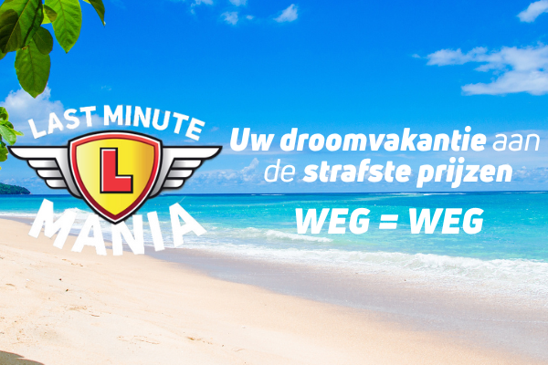Jouw droomvakantie aan de strafste prijzen!